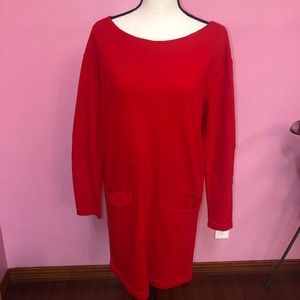 Red Dress DKNY